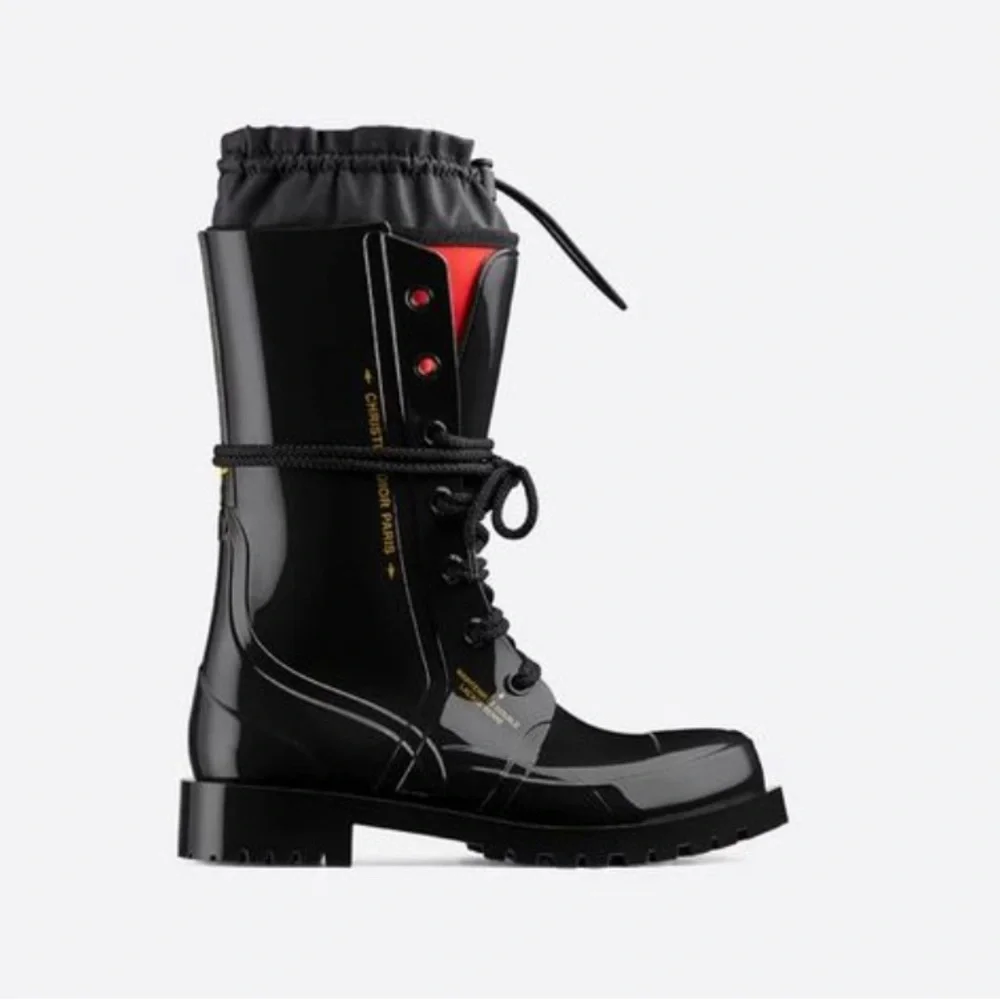 Christian Dior DiorCamp Mid-Calf Rain Boots RARE FIND - pristine condition!! - Picture 1 of 6